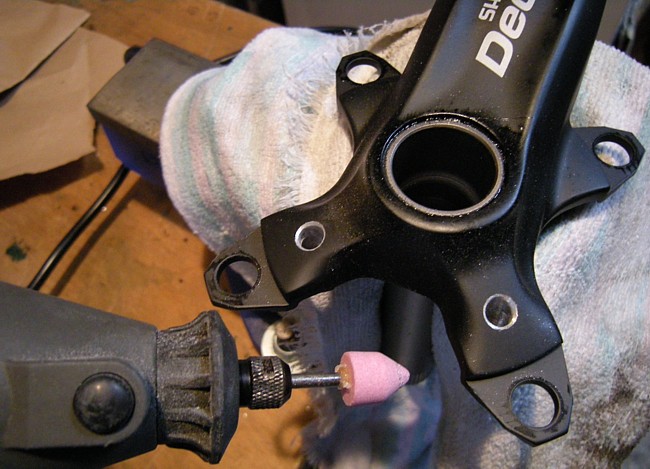 Poor man's Jeff Jones chainset